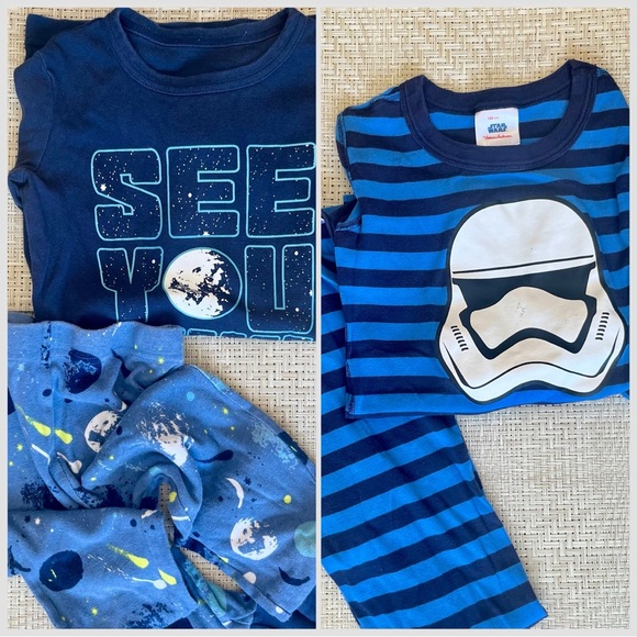 Lands' End Other - 2 Lands' End Kids Long Sleeve Snug Fit Pajama Set